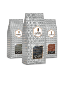 Capriole Proefpakket Koffiebonen XL 3x1000 gram. Capriole Proefpakket Koffiebonen XL 3x1000 gram.